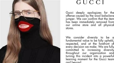 gucci turtleneck sweater face|gucci cancelled.